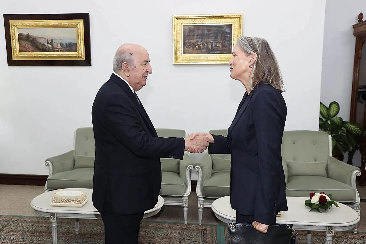President Tebboune Bids Farewell to Dutch Ambassador Luwema