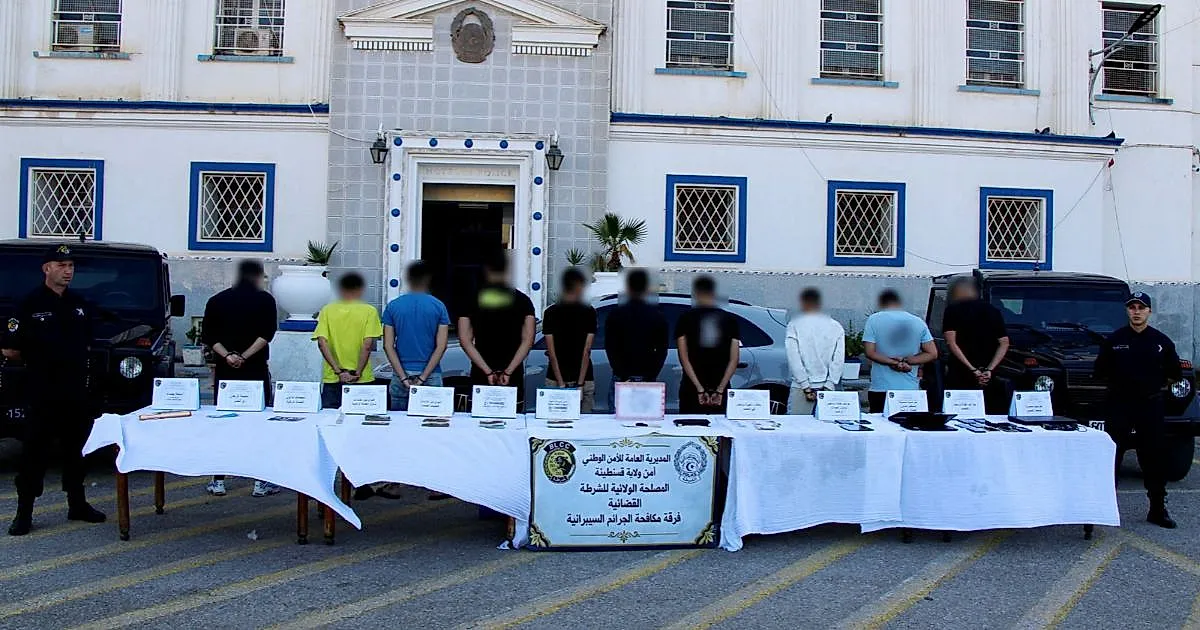 Ten Hackers Arrested in Constantine for TV App Money‑Laundering Scheme