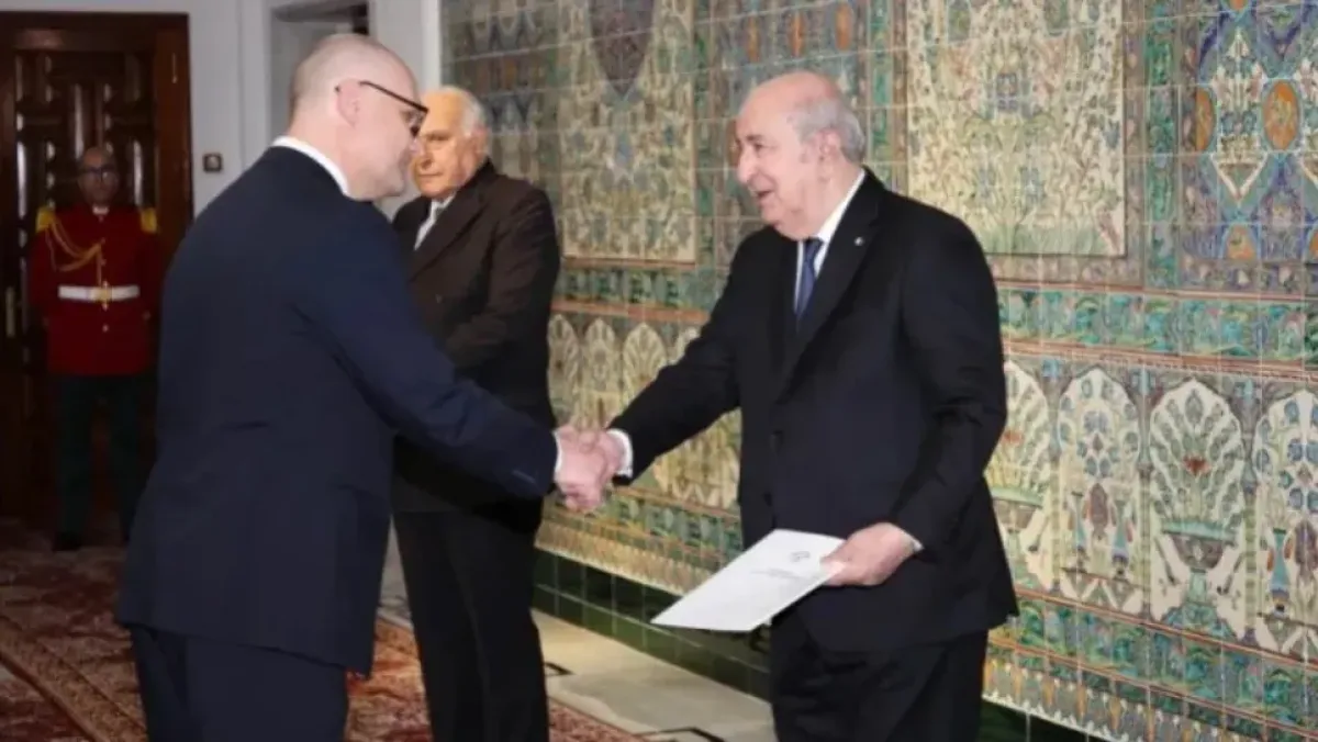President Tebboune Receives Credentials from Six New Ambassadors